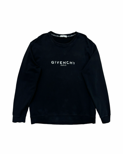 GIVENCHY ”DESTROYED” LOGO SWEATSHIRT