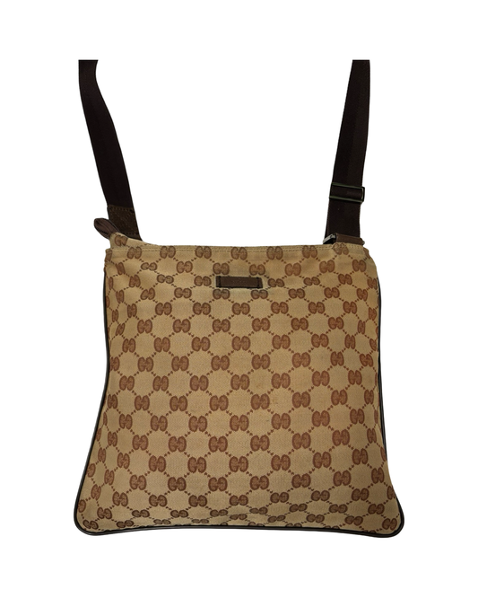 GUCCI MONOGRAM SIDE BAG