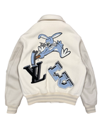 LOUIS VUITTON MIX LEATHER VARSITY BLOUSON