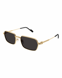 CARTIER GOLD RECTANGLE SUNGLASSES