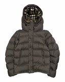 BURBERRY CHECK DOWN JACKET