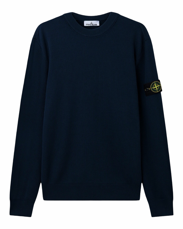 STONE ISLAND LOGO SWEATER