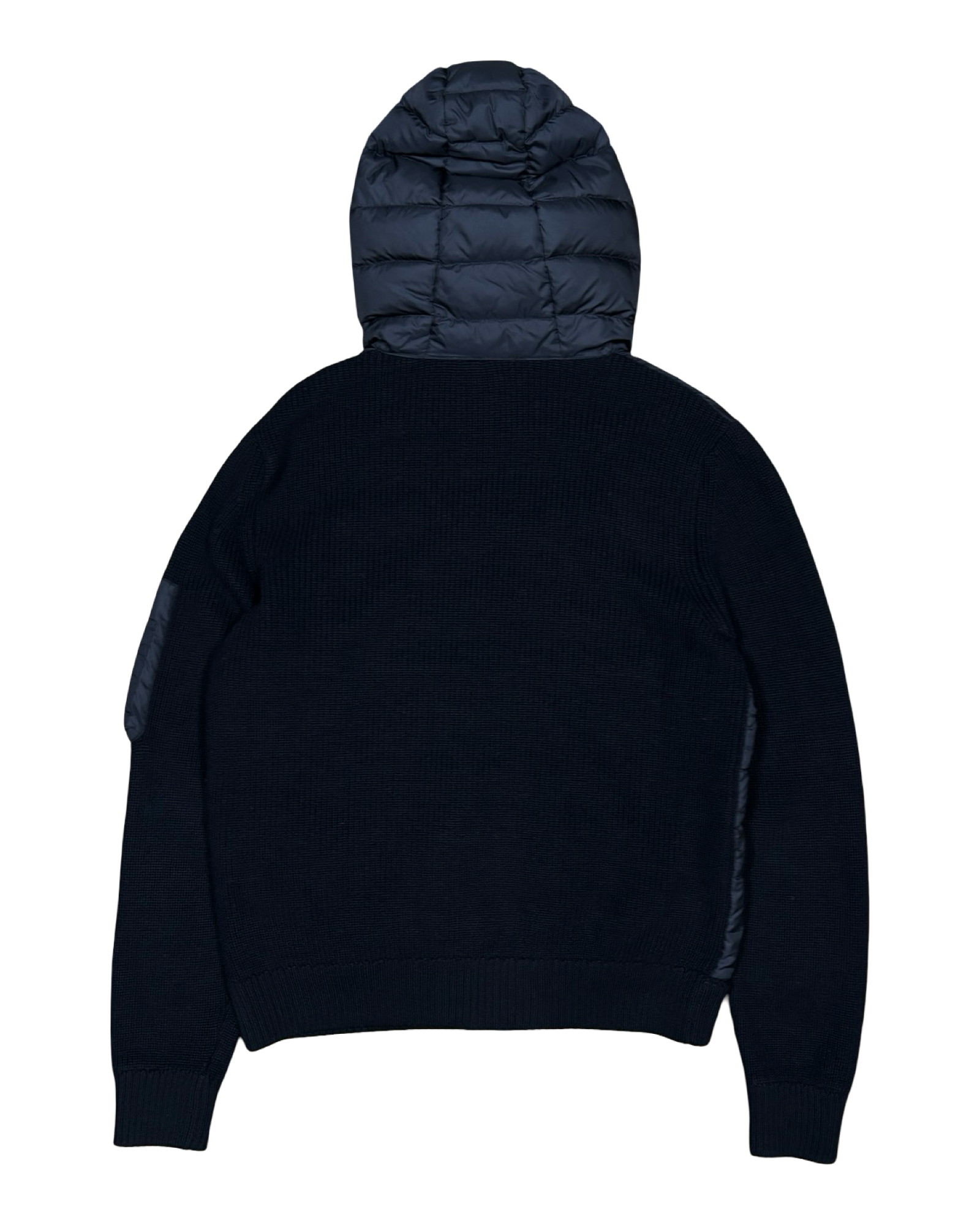 MONCLER MAGLIONE HOODED CARDIGAN