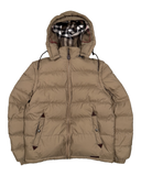 BURBERRY CHECK DOWN JACKET