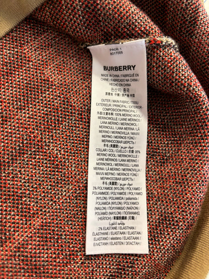 BURBERRY MERINO WOOL POLO