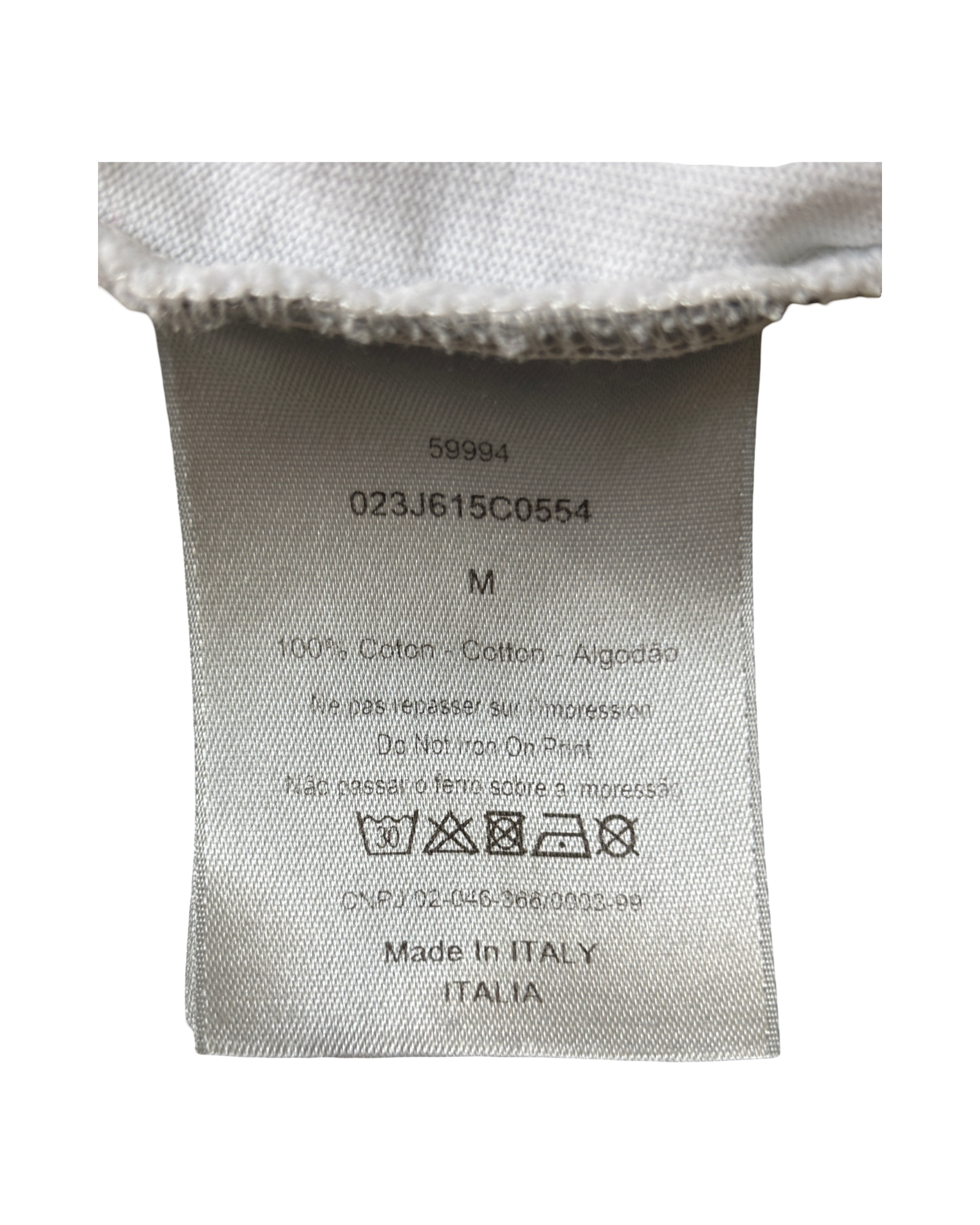 CHRISTIAN DIOR T-PAITA