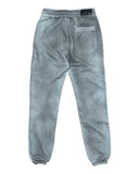 DRIPNORD AMIRI aged grey cotton sweatpants with elasticated waistband and cuffs, and a single back pocket.