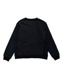 DRIPNORD black crewneck sweatshirt, size XXL (fits XL), long sleeves, ribbed cuffs and hem.
