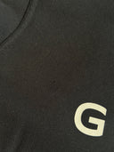 DRIPNORD black cotton GIVENCHY sweatshirt with a small pinhole on the front.
