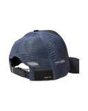 DRIPNORD blue mesh trucker cap with adjustable strap and AMIRI logo patch.