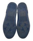 DRIPNORD blue Dior B23 Oblique sneakers with bee motif on soles, size 45.