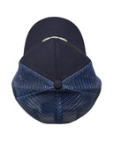 DRIPNORD blue MA Logo trucker cap with mesh back and adjustable strap