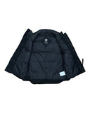 DRIPNORD Canada Goose Black Label vest, size L, black, down-filled interior, ideal for cold weather.