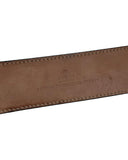 DRIPNORD Gucci GG Supreme belt, size 115cm, brown leather with embossed logo and serial number.