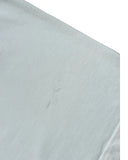 DRIPNORD light blue cotton t-shirt with subtle stains on the front, size L (fits M)