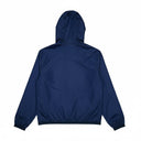 DRIPNORD navy blue hooded lightweight jacket, size 1 (S), with elasticated cuffs and hem.