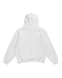 DRIPNORD white terry cloth hoodie with all-over embossed Dior logo pattern, size XXL (fits XL cropped).