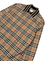 BURBERRY CHECK POLO PAITA