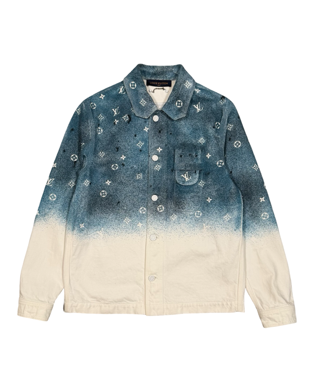 LOUIS VUITTON SNOWFALL GRADIENT DENIM TAKKI