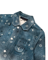 LOUIS VUITTON SNOWFALL GRADIENT DENIM TAKKI